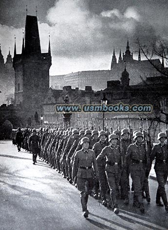 SS on the Charles Bridge in Prague