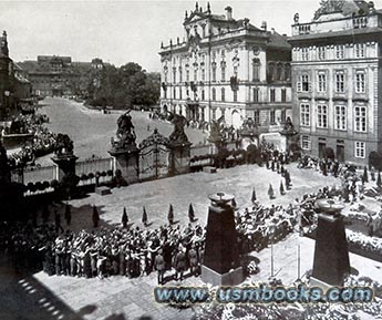 1942 Heydrich funeral Prague