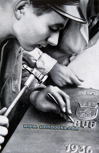 Nazi engraving