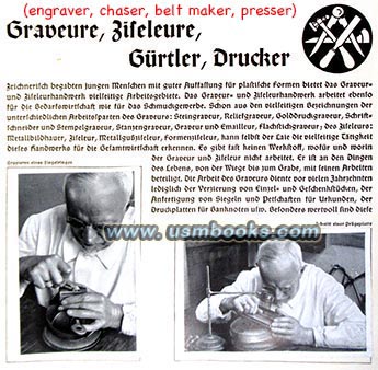 3. reich Graveur, Drucker