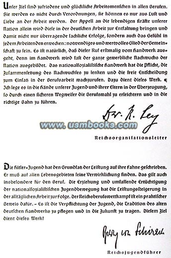 Reichsorganisationsleiter Dr. Robert Ley, Hitler Youth leader Baldur von Schirach