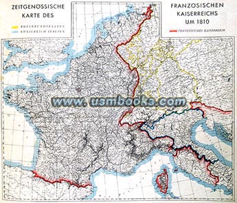 French Empire map 1810