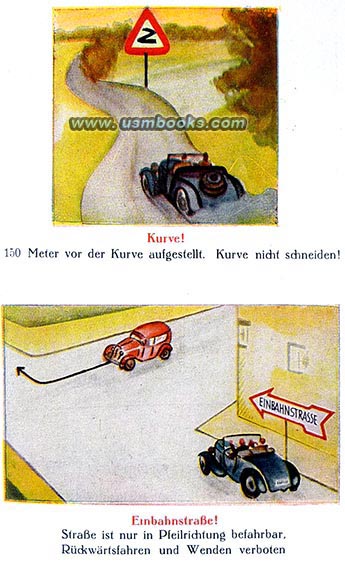 1938 illustrated Nazi driving exam manual