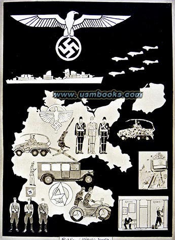 Nazi military, Wehrmacht folk art