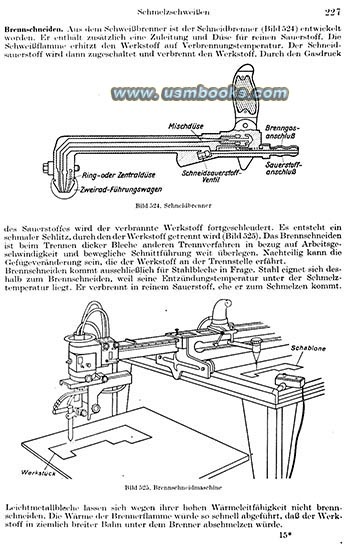 Nazi airplane manufacture machinery