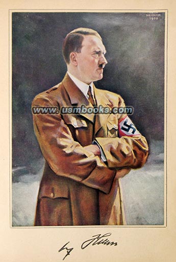 Adolf Hitler by Kunz Weidlich, 1936