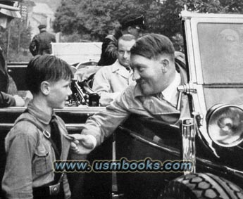 HJ boy meets Hitler