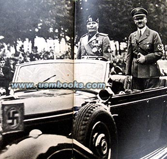 Il Duce Benito Mussolini, Adolf Hitler