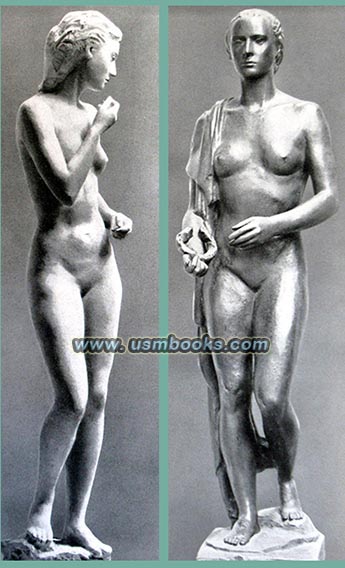 Nazi nude female figures