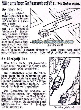 traffic rules in Nazi Germany