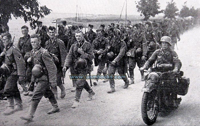 Wehrmacht motorcycle in Poland