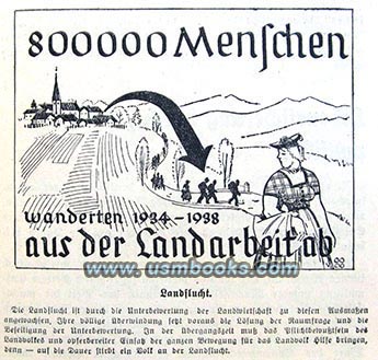 Rural Exodus in Nazi Germany