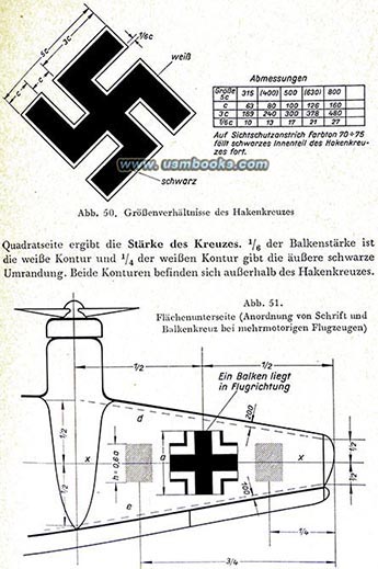 proper Nazi swastika tail markings on Luftwaffe plane