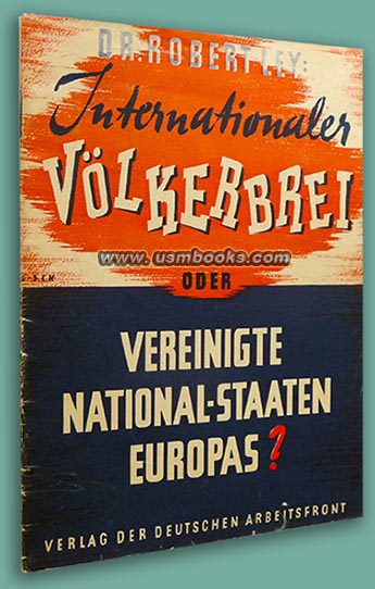 Internationaler Vlkerbrei oder Vereinigte National-Staaten Europas? 