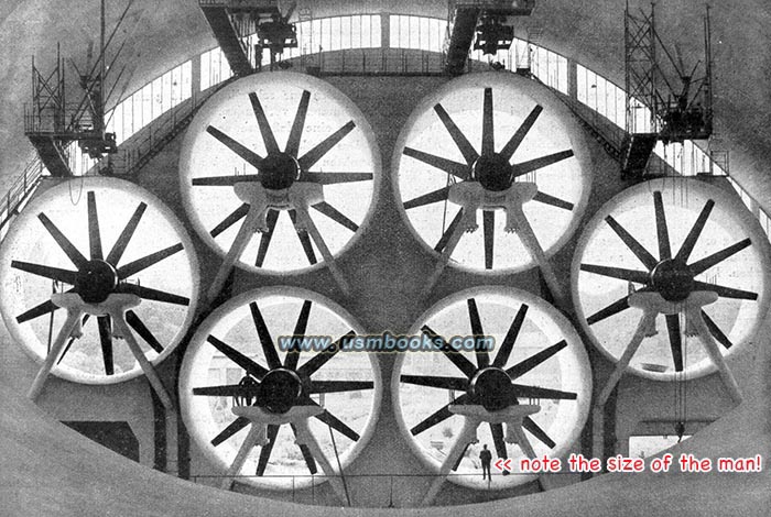 French wind tunnel at Meudon near Paris