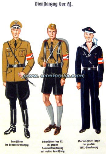 reproduction hitler youth uniform