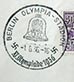 1936 Deutsche Reichspost commemorate Olympic postage stamp sheet