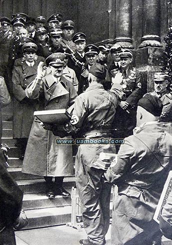 Hitler; Goebbels; Vienna Town Hall 1938