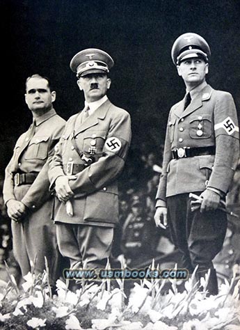 Hess, Hitler, Von Schirach