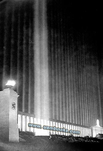 Albert Speer light show Nazi Party Days 1938