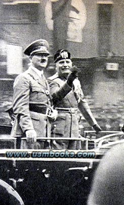 Benito Mussolini, Adolf Hitler in Rome