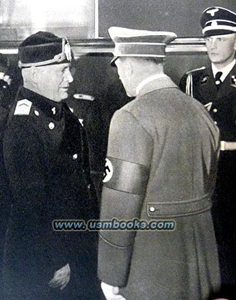 Il Duce Benito Mussolini with Adolf Hitler