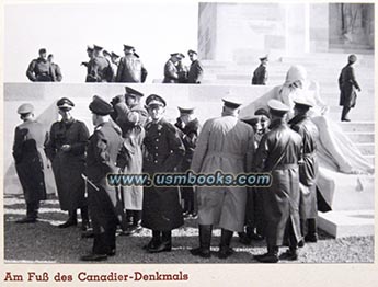 Nazi Gauleiters at Canadian WW1 monument