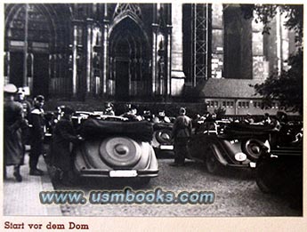 Nazi Gauleiters in front of the Cologne cathedral, 30 September 1940