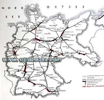 Freeway plans for Nazi Germany