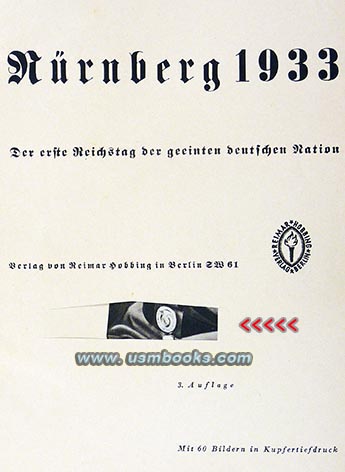 Nuernberg 1933, Der erste Reichstag der geeinten deutschen Nation