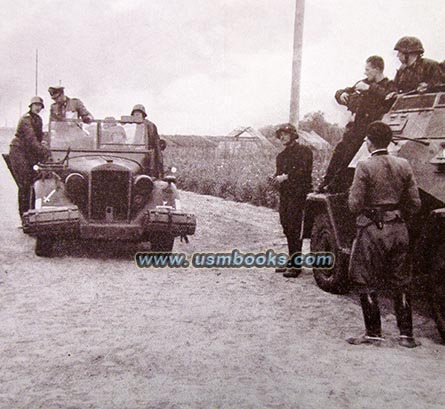 Fegelein in Staff Car