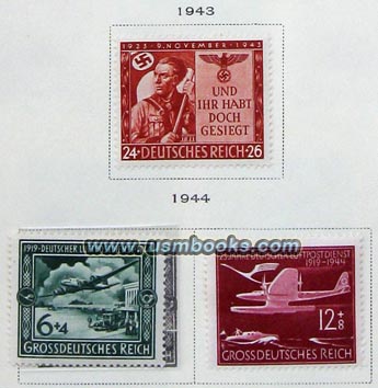 Nazi VICTORY stamps