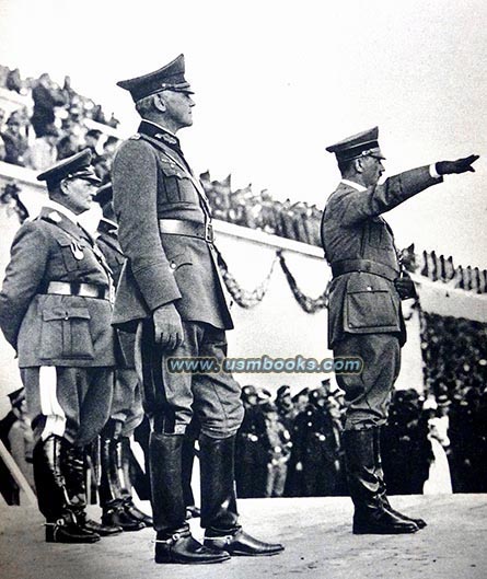 Hitler, Blomberg, Goering, 1935 Reichsparteitag der Freiheit