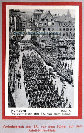 Vorbeimarsch der SA, Adolf Hitler Square Nuremberg